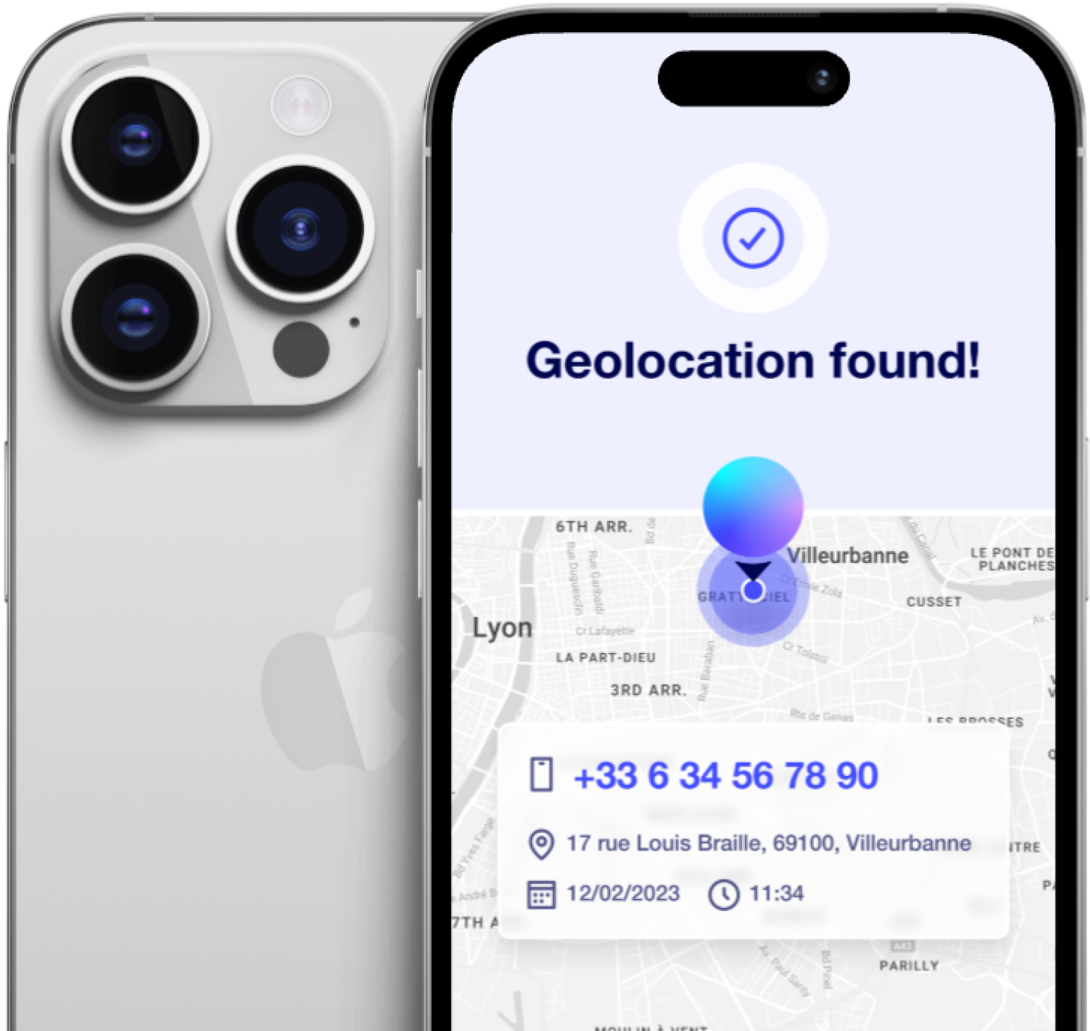 ios geolocation found