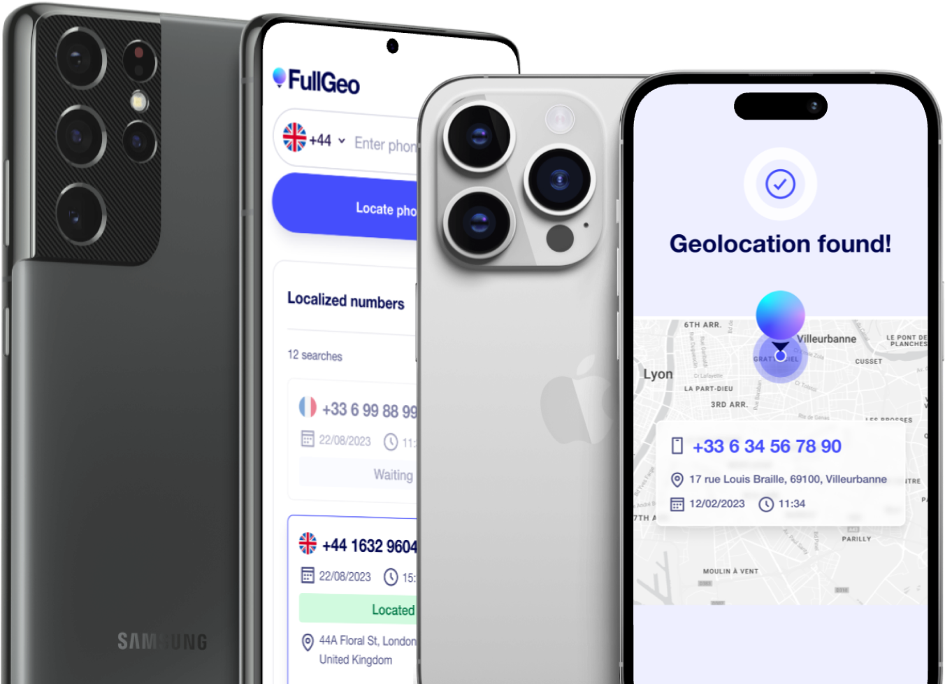 lost phone geolocation found